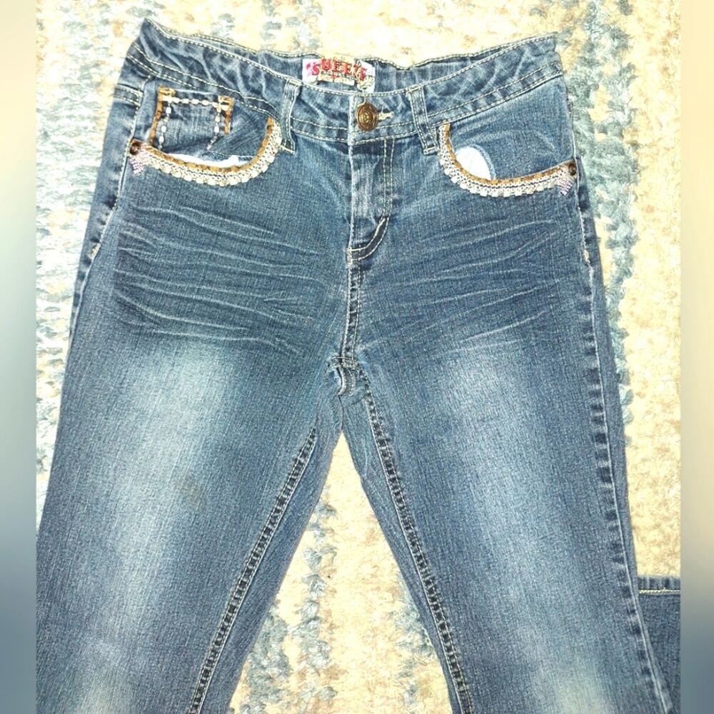 Squeeze Denim Jeans Girls sz12 EUC